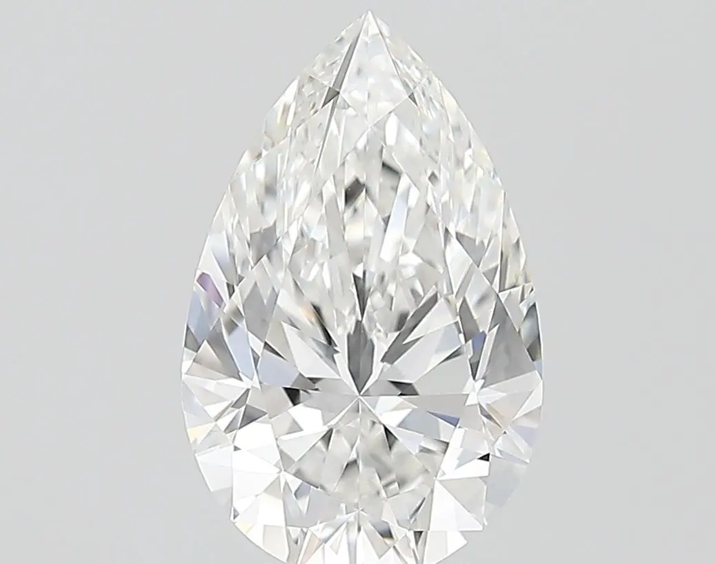 3.26 Carat Lab Grown Pear Diamond