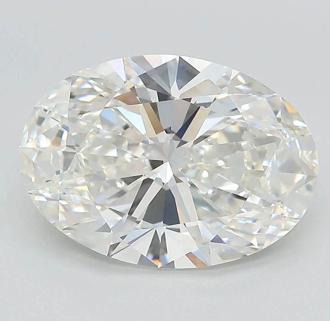 5.18 Carat Lab Grown Oval Diamond