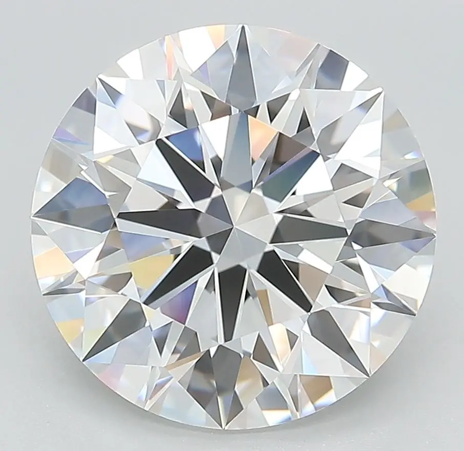 6.02 Carat Lab Grown Round Diamond