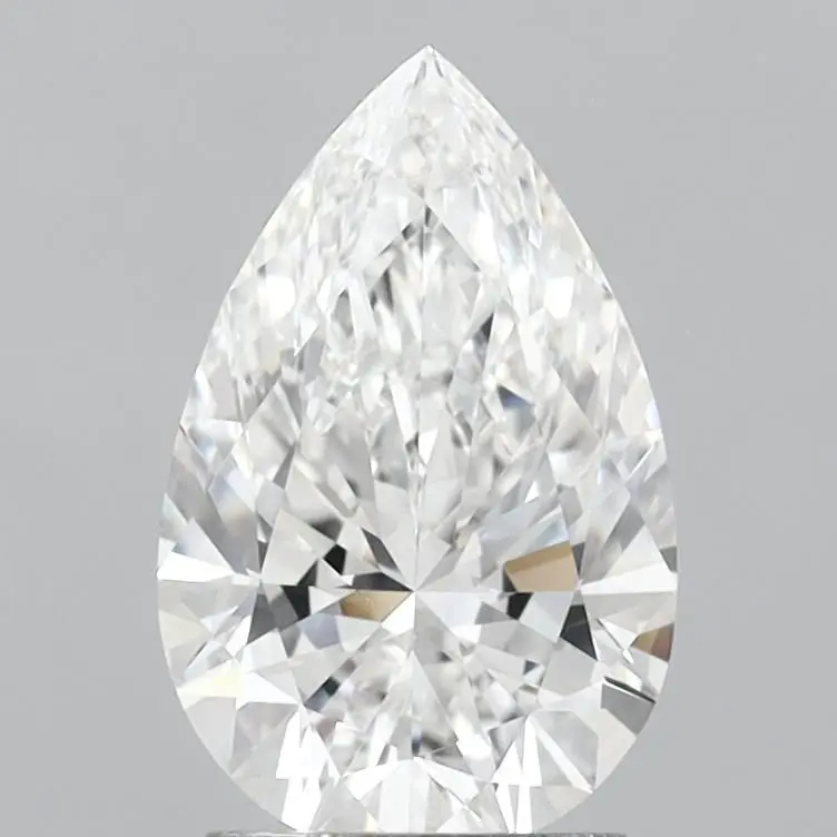1.04 Carat Lab Grown Pear Diamond