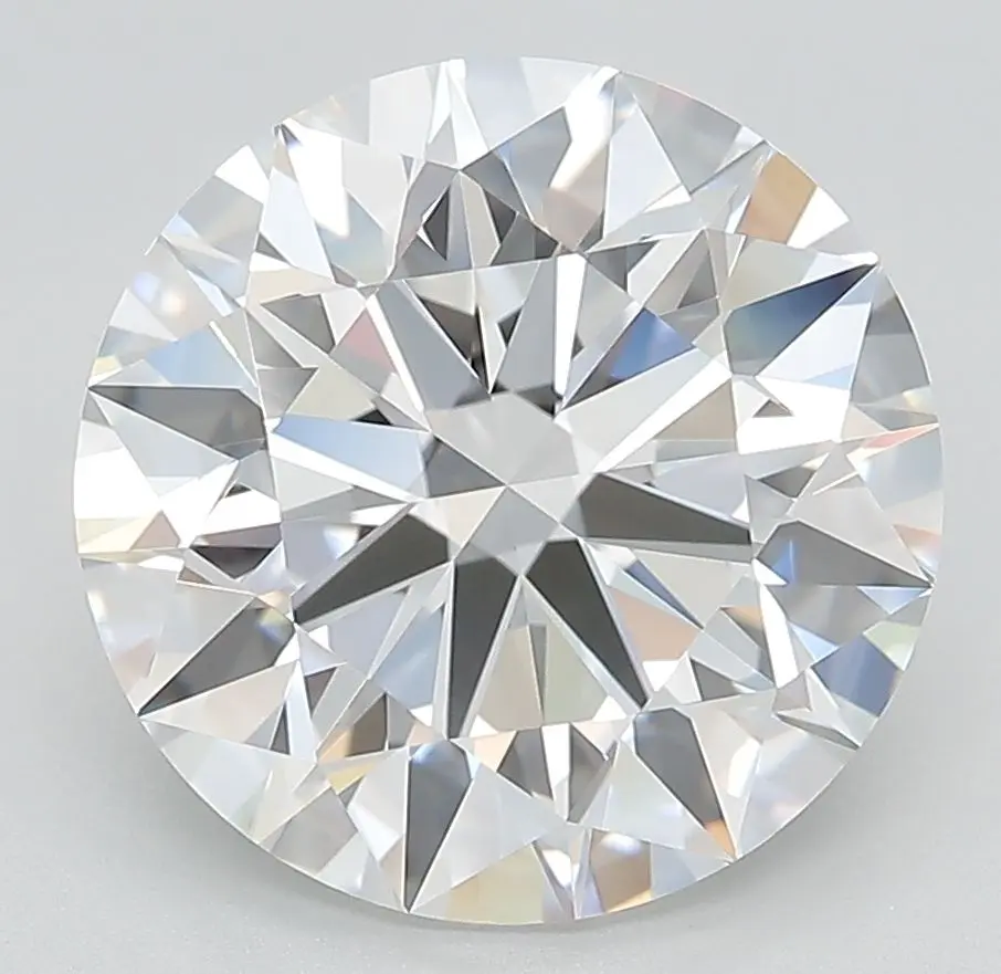 6.01 Carat Lab Grown Round Diamond