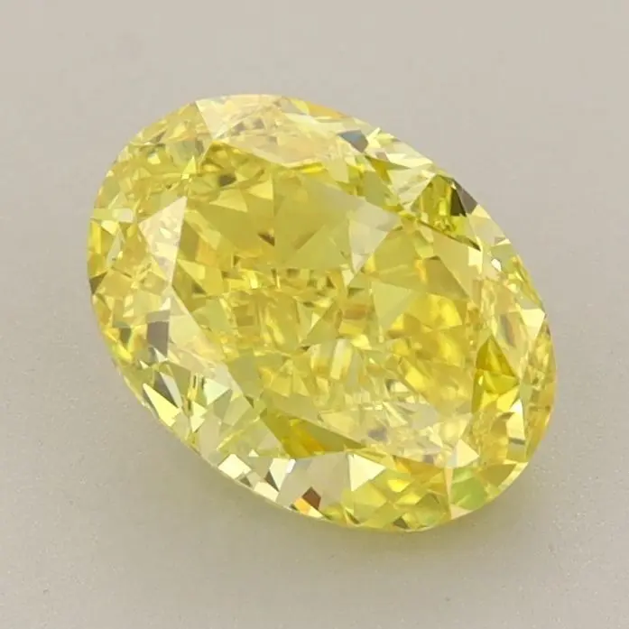 1.51 Carat Lab Grown Oval Diamond