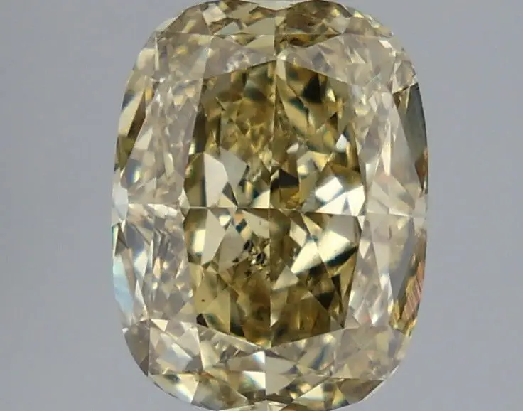 3.48 Carat Lab Grown Elongated cushion Diamond