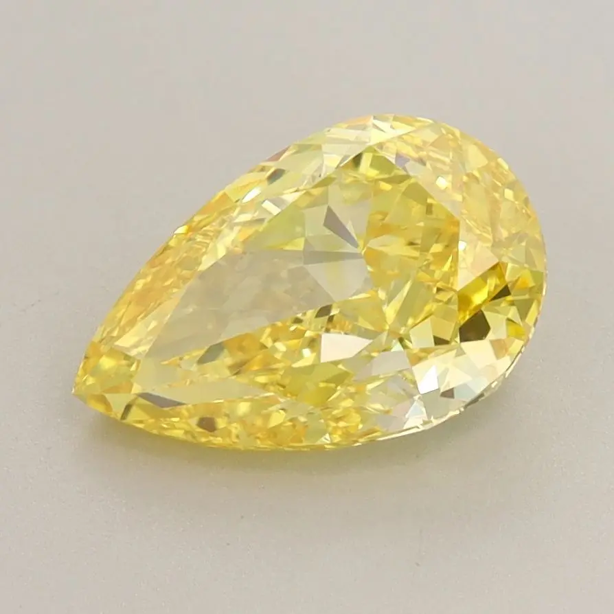 2.1 Carat Lab Grown Pear Diamond