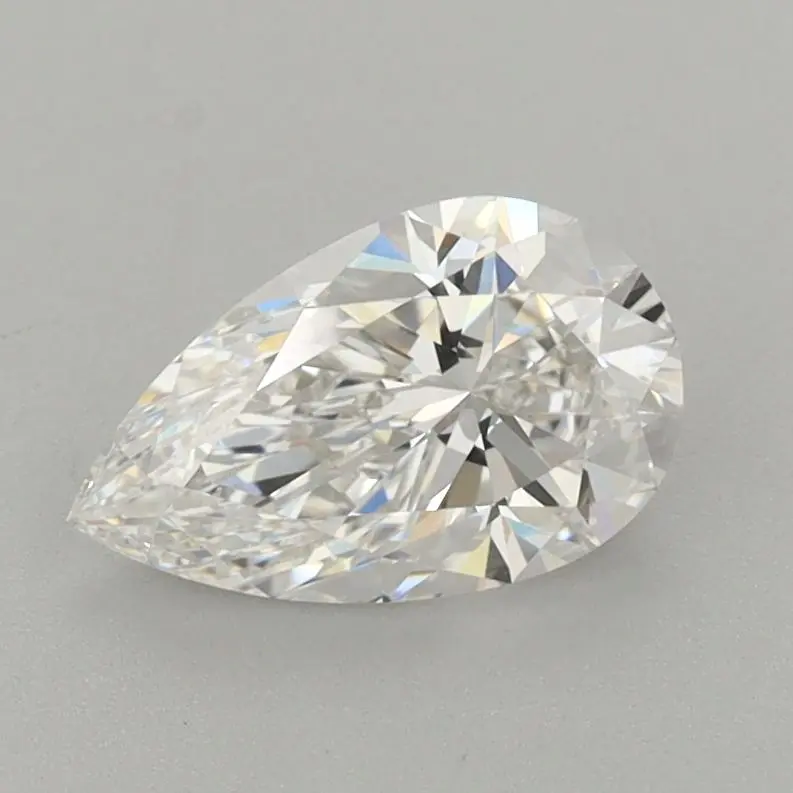 1.01 Carat Lab Grown Pear Diamond