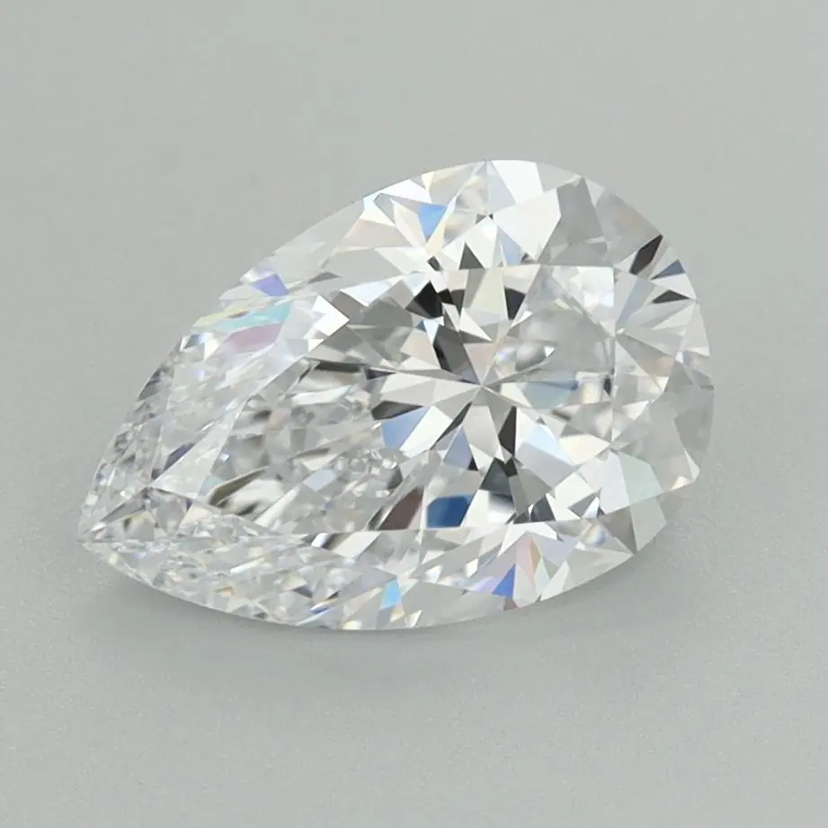 1.9 Carat Lab Grown Pear Diamond