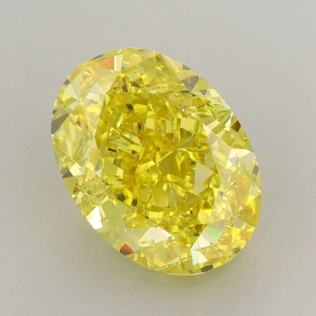 4.05 Carat Lab Grown Oval Diamond