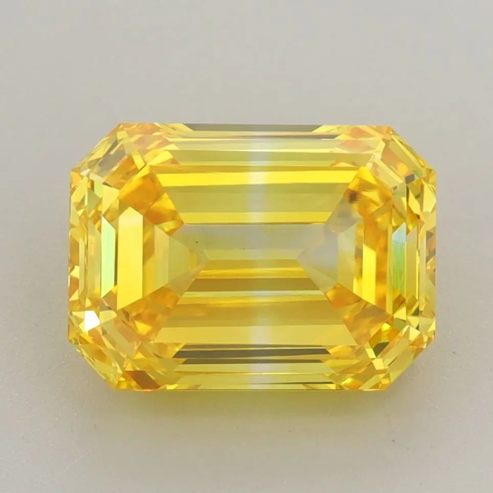 3.58 Carat Lab Grown Emerald Diamond
