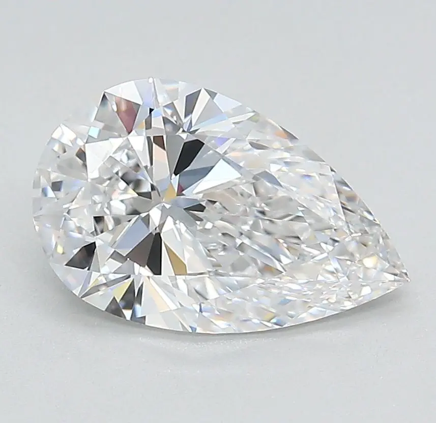2.01 Carat Lab Grown Pear Diamond
