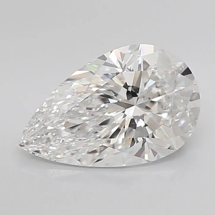 3 Carat Lab Grown Pear Diamond