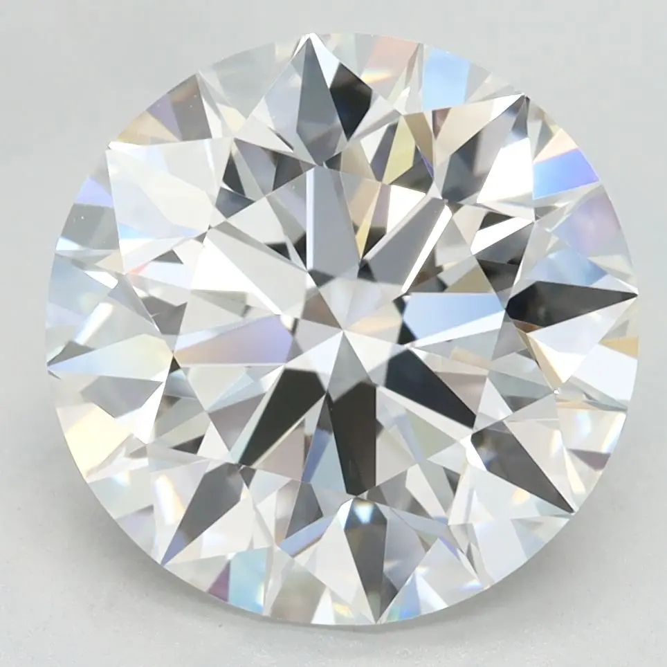 4.06 Carat Lab Grown Round Diamond