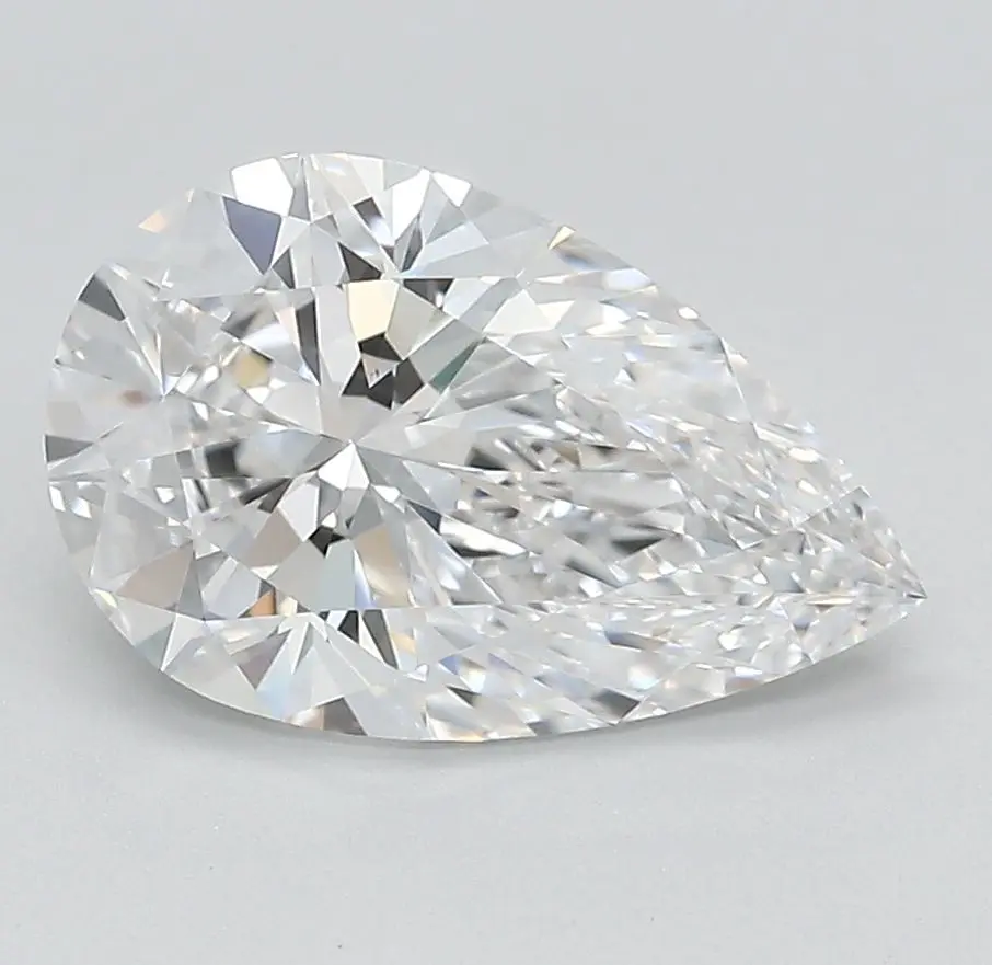 2.26 Carat Lab Grown Pear Diamond