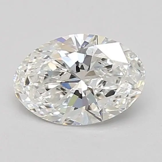 0.64 Carat Lab Grown Oval Diamond