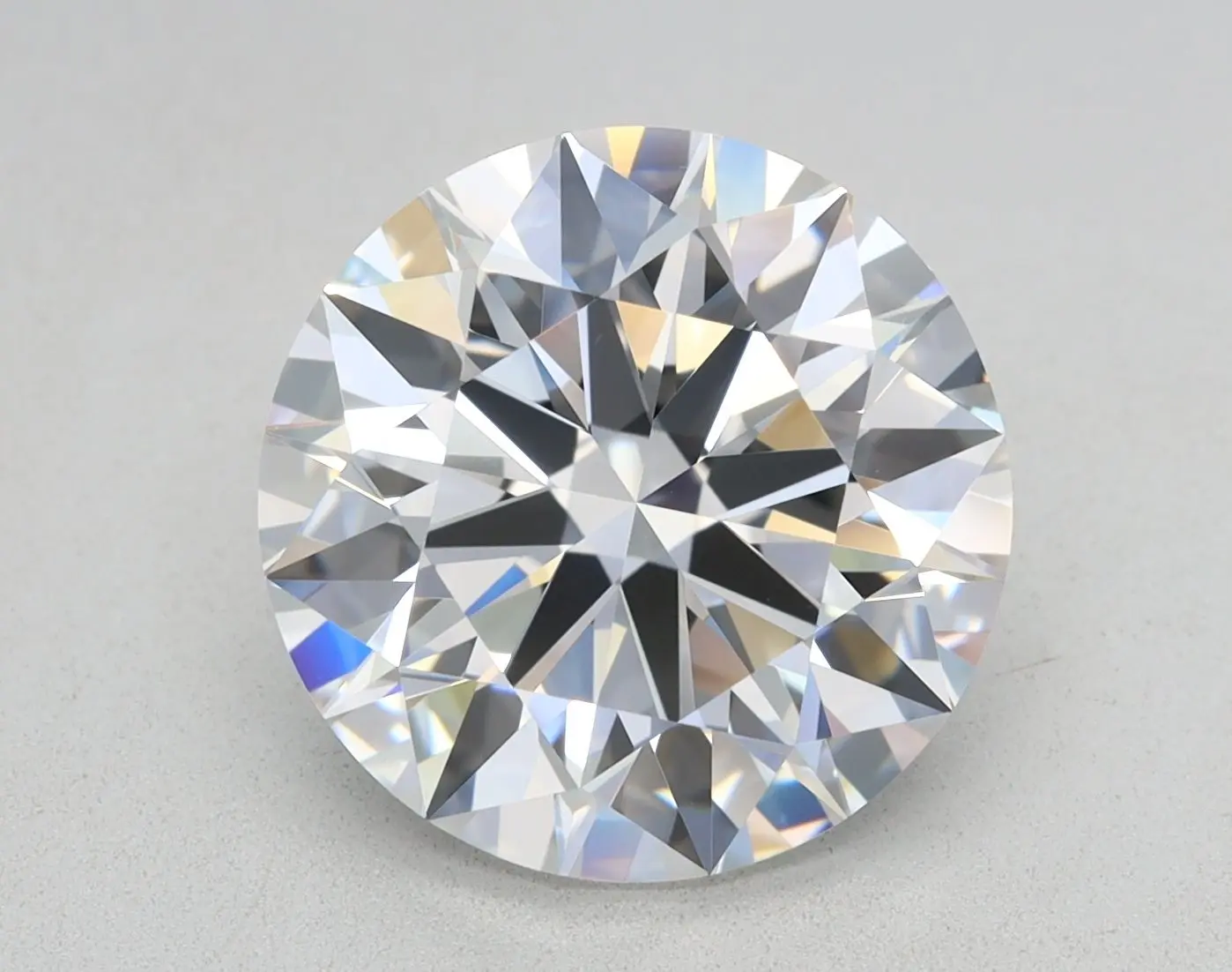 3.71 Carat Lab Grown Round Diamond