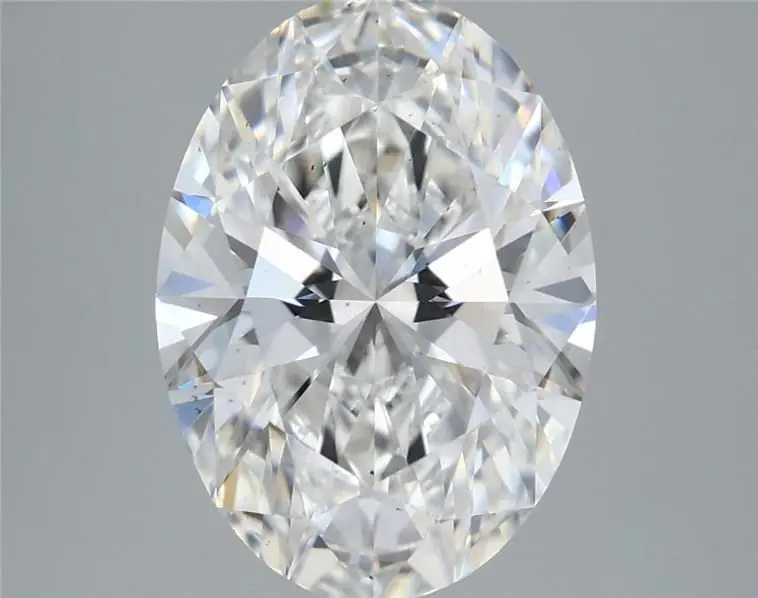 3.55 Carat Lab Grown Oval Diamond