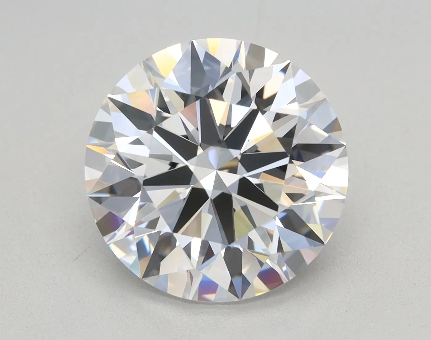 3.71 Carat Lab Grown Round Diamond