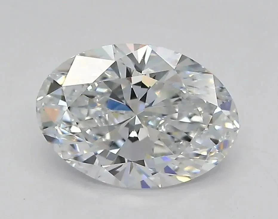 1.55 Carat Lab Grown Oval Diamond