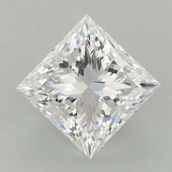 1.36 Carat Lab Grown Princess Diamond