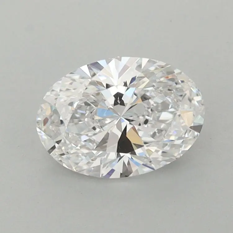 0.9 Carat Lab Grown Oval Diamond
