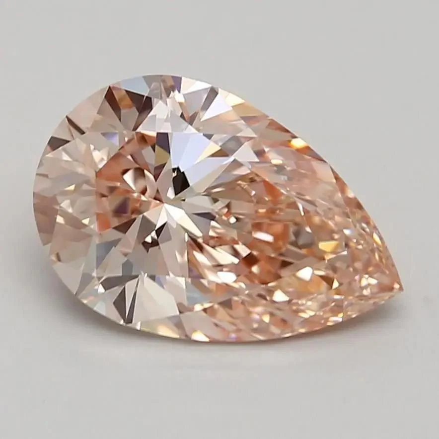 2.02 Carat Lab Grown Pear Diamond