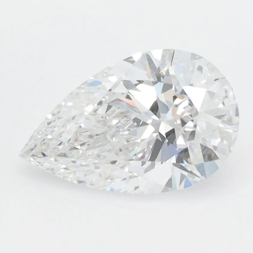 1.52 Carat Lab Grown Pear Diamond