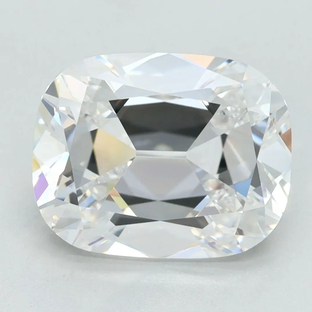 4.02 Carat Lab Grown Elongated cushion Diamond