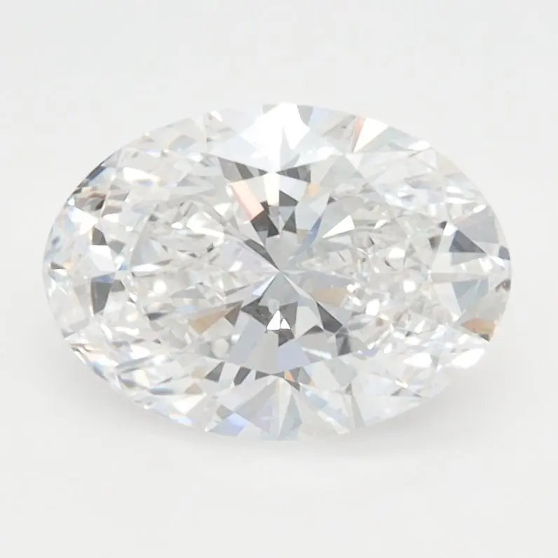 1.54 Carat Lab Grown Oval Diamond