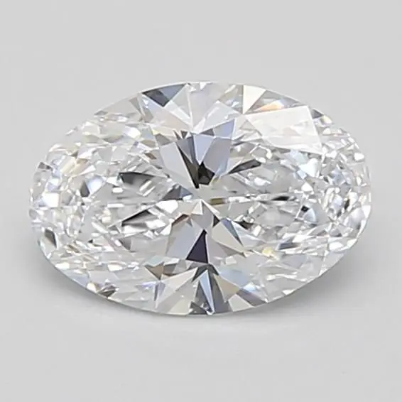 0.72 Carat Lab Grown Oval Diamond