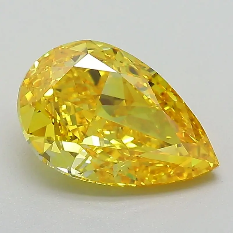 2.06 Carat Lab Grown Pear Diamond