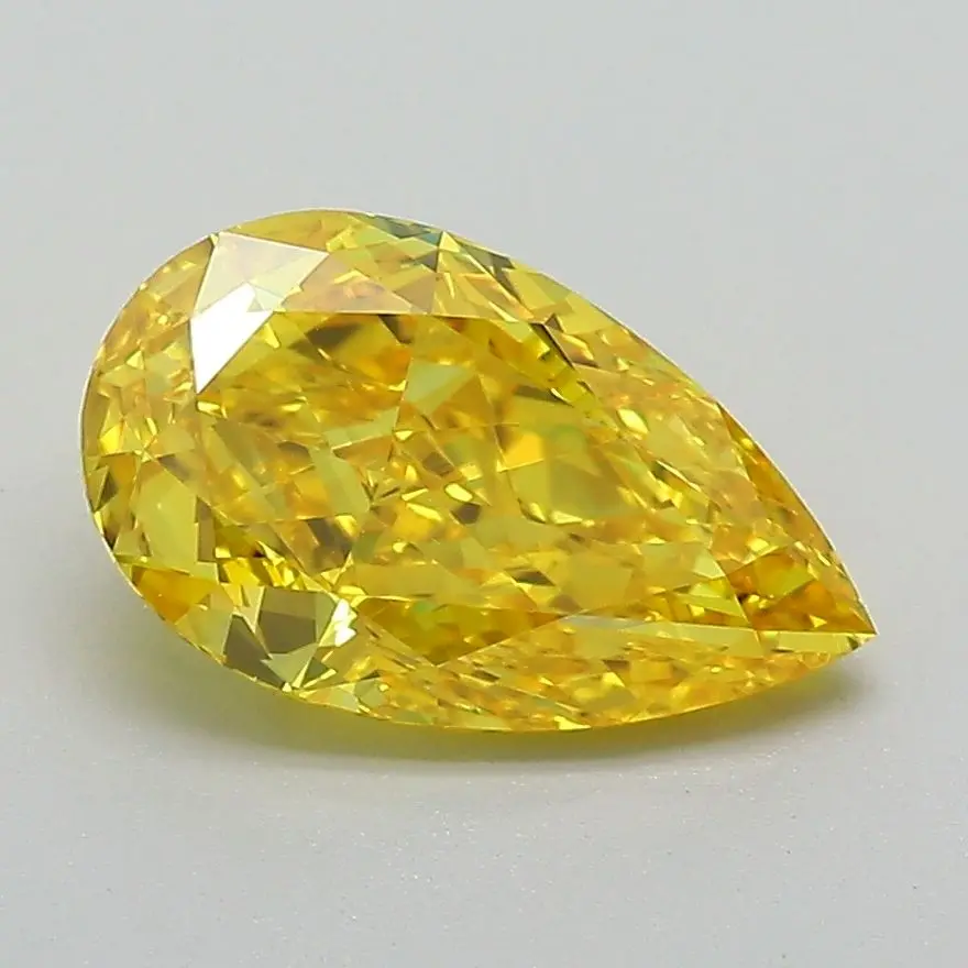 1.86 Carat Lab Grown Pear Diamond