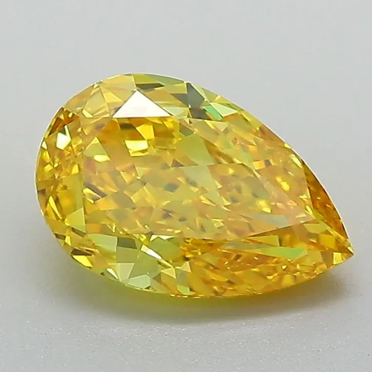 1.7 Carat Lab Grown Pear Diamond