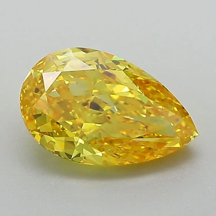 1.56 Carat Lab Grown Pear Diamond