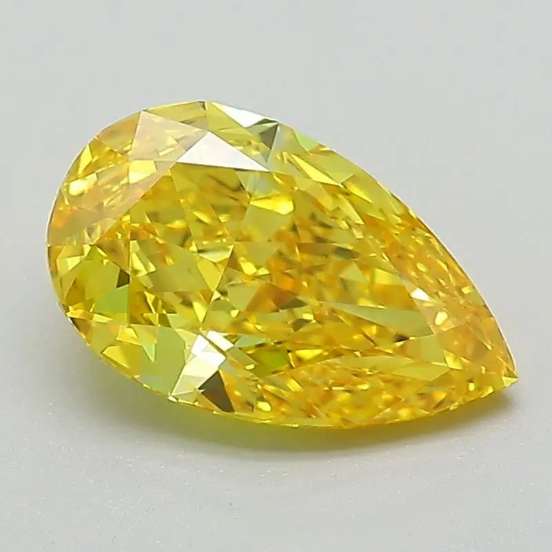 1.73 Carat Lab Grown Pear Diamond