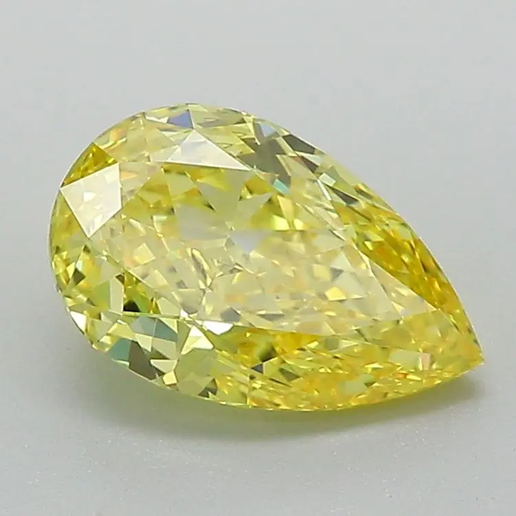 1.66 Carat Lab Grown Pear Diamond