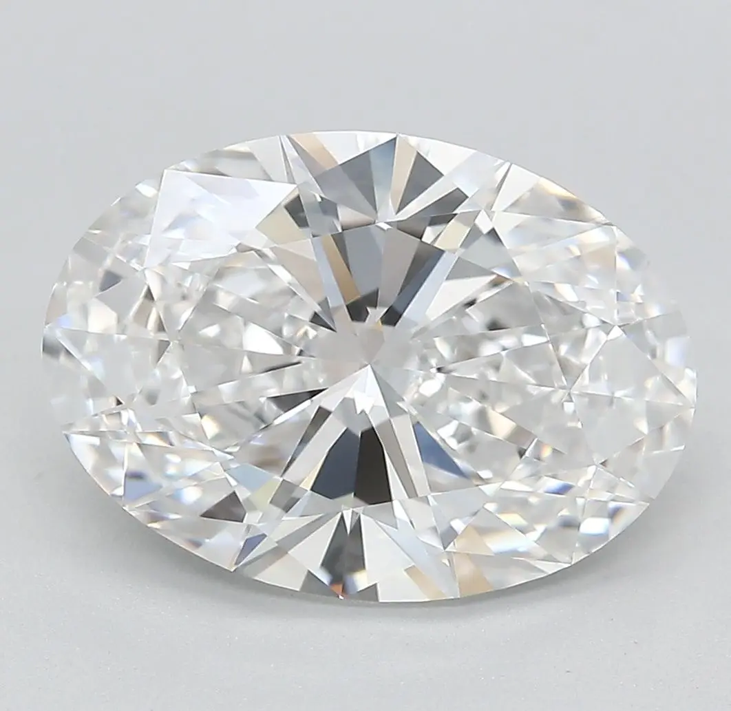4.09 Carat Lab Grown Oval Diamond