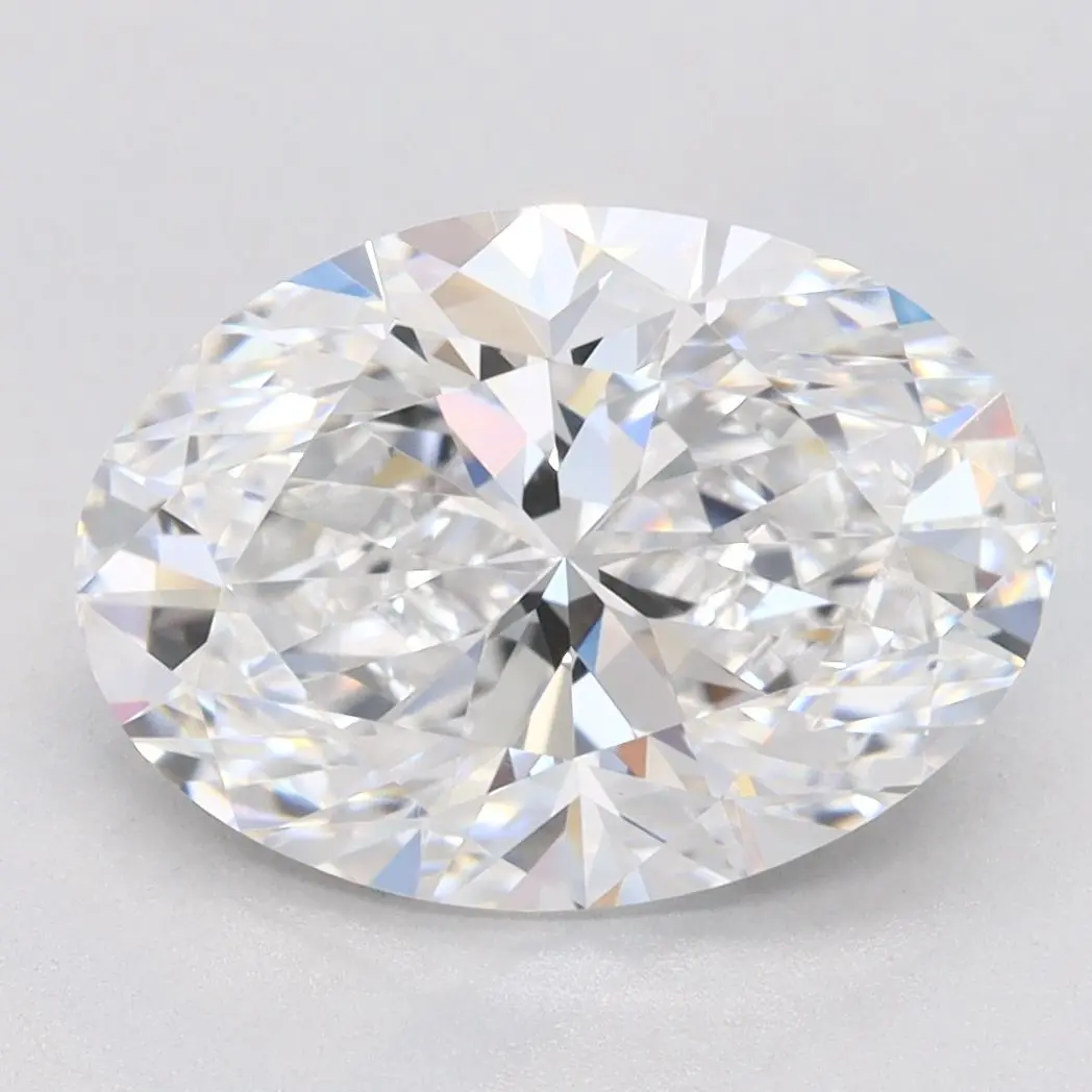3.04 Carat Lab Grown Oval Diamond