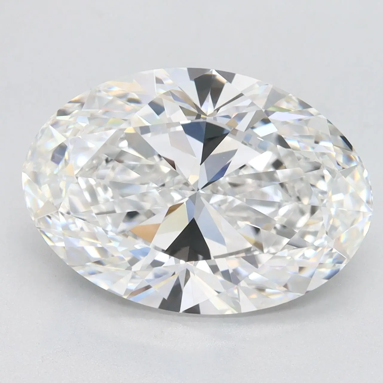 5.21 Carat Lab Grown Oval Diamond