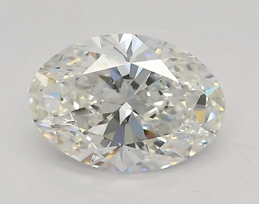 1.58 Carat Lab Grown Oval Diamond