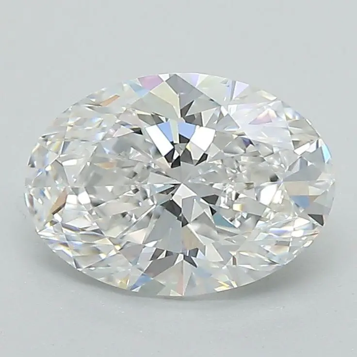 1.54 Carat Lab Grown Oval Diamond