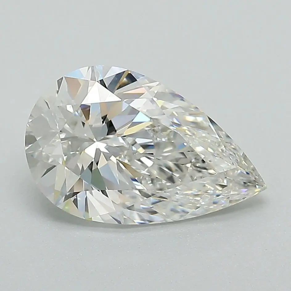 2.06 Carat Lab Grown Pear Diamond