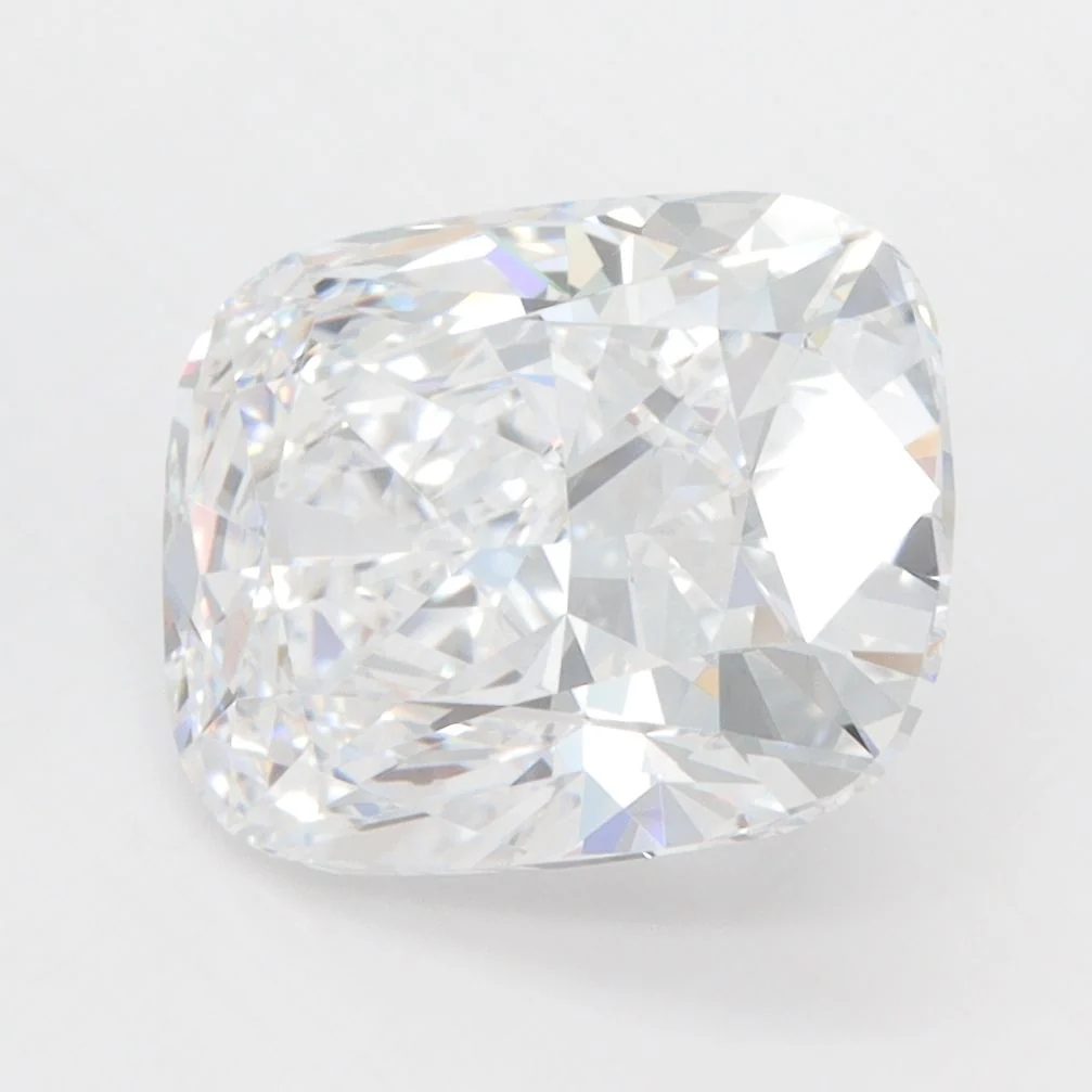 4.02 Carat Lab Grown Elongated cushion Diamond