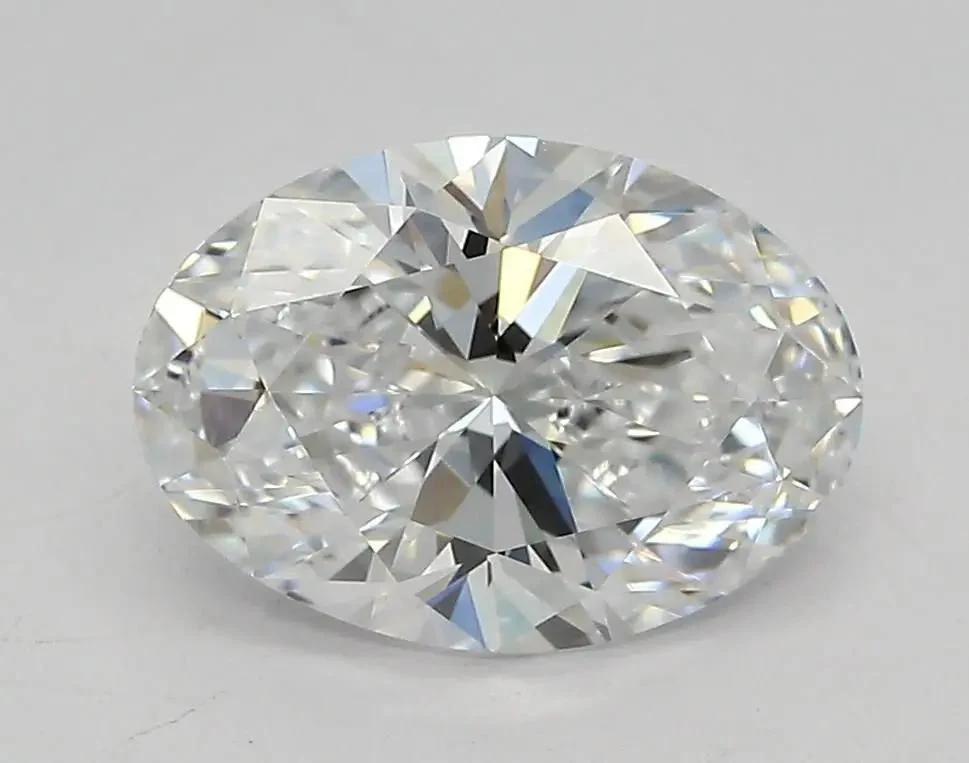 1.55 Carat Lab Grown Oval Diamond