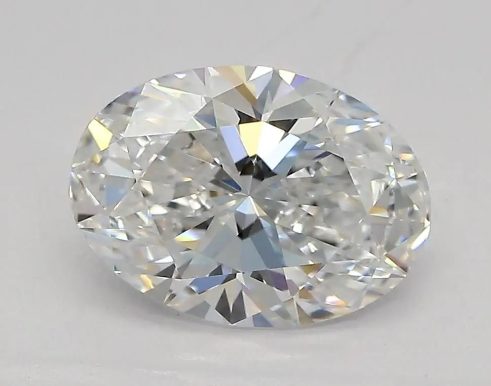 1.58 Carat Lab Grown Oval Diamond