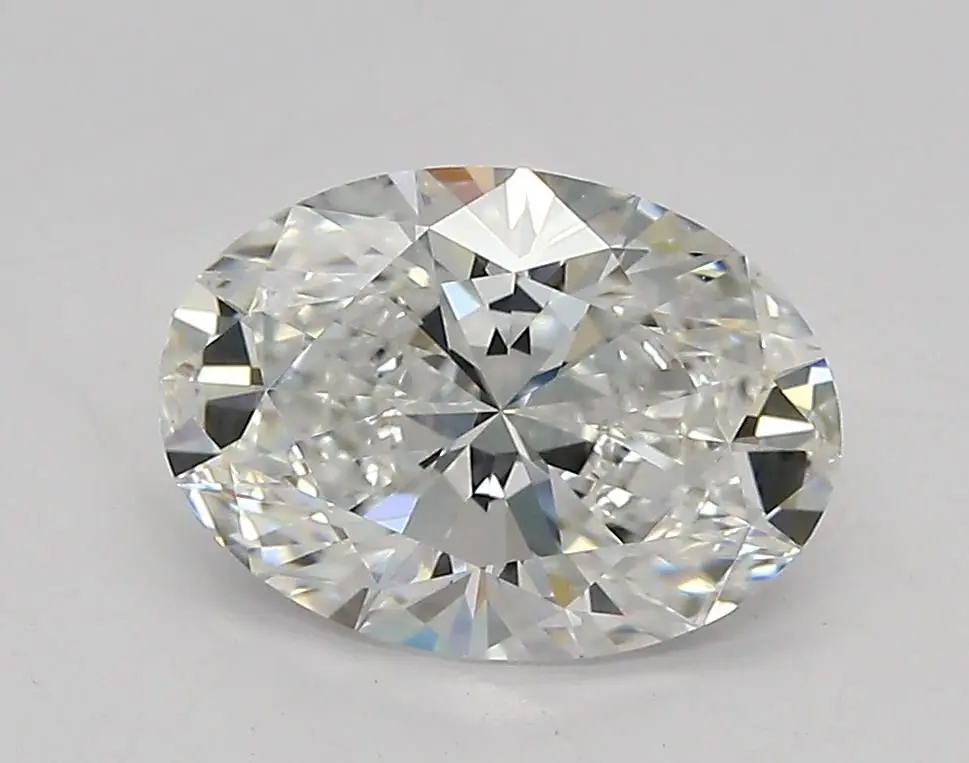 1.54 Carat Lab Grown Oval Diamond