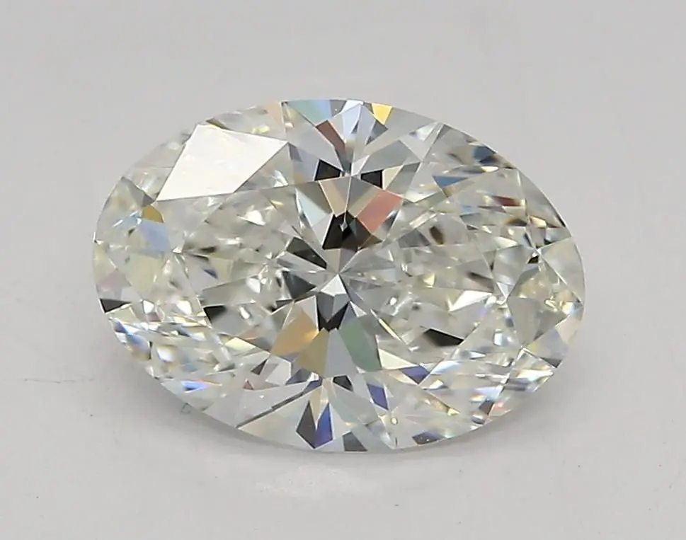 1.59 Carat Lab Grown Oval Diamond