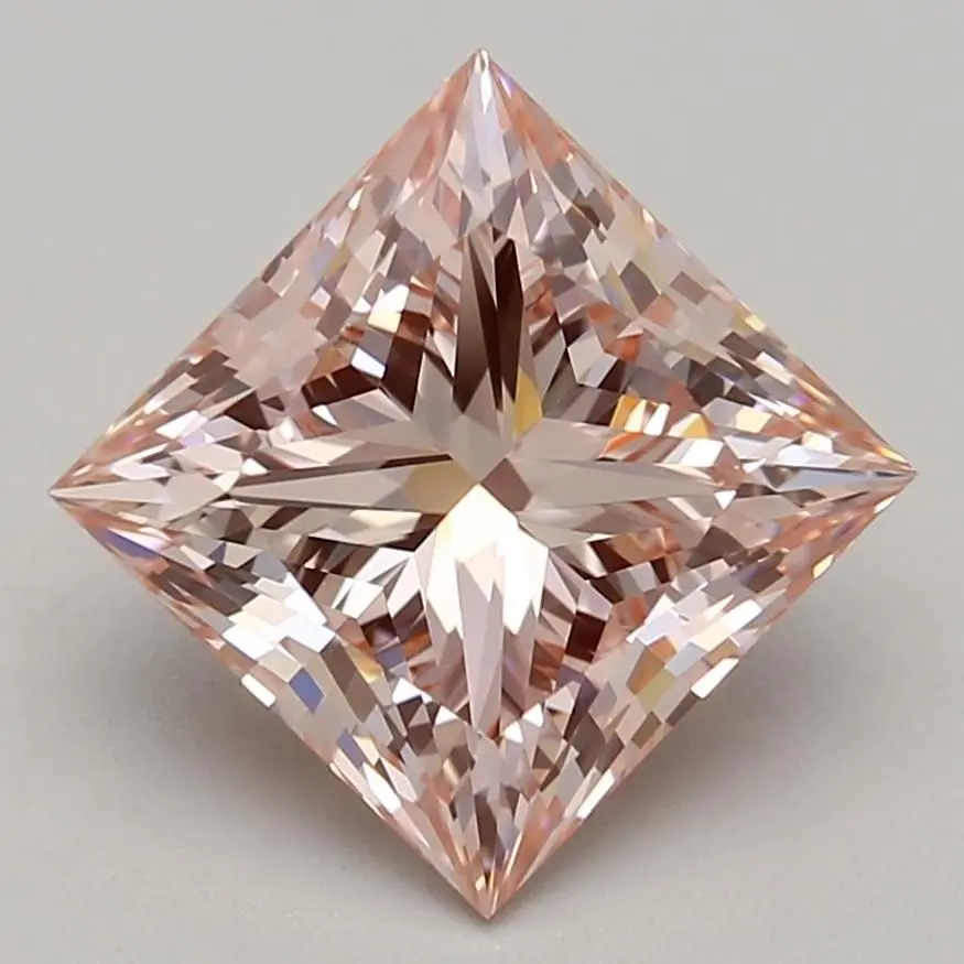 3.16 Carat Lab Grown Princess Diamond