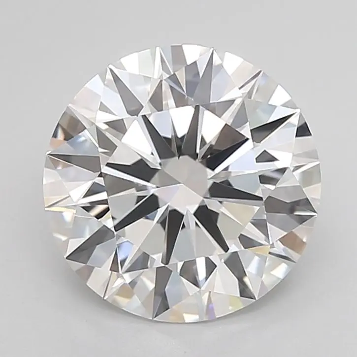 3.11 Carat Lab Grown Round Diamond