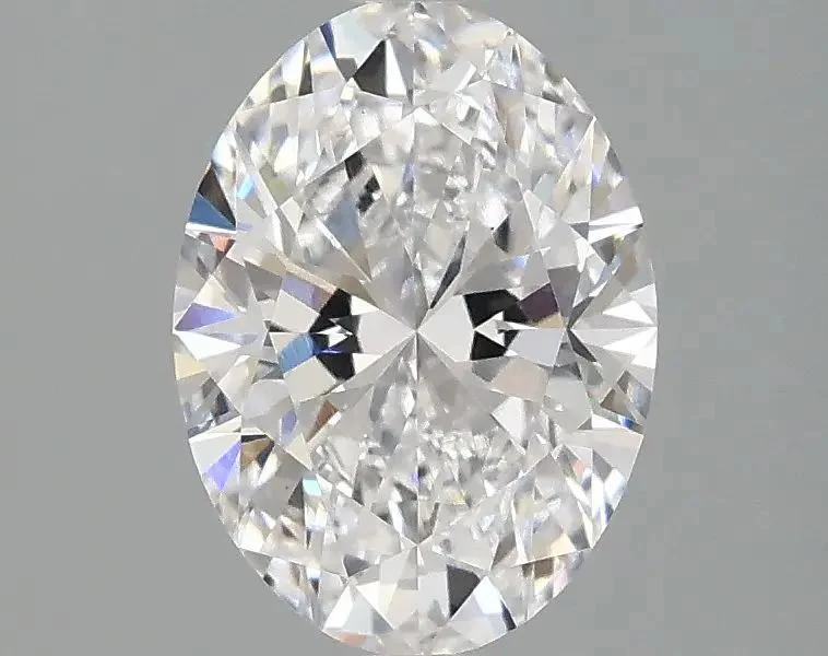 1.54 Carat Lab Grown Oval Diamond