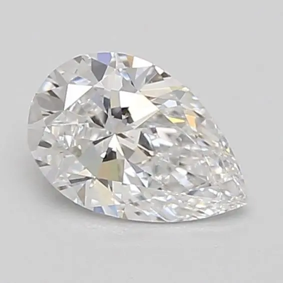 0.61 Carat Lab Grown Pear Diamond