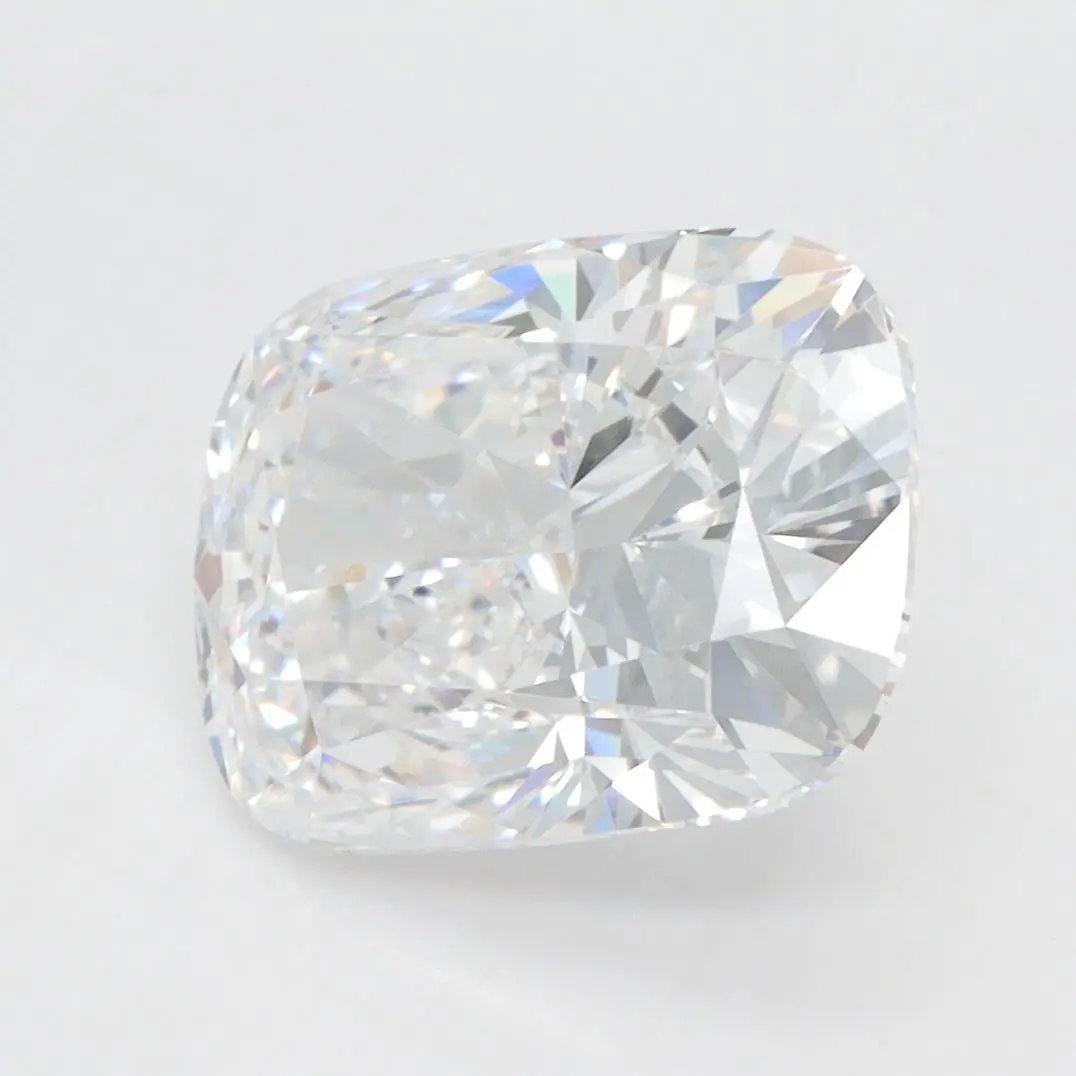 4.09 Carat Lab Grown Elongated cushion Diamond